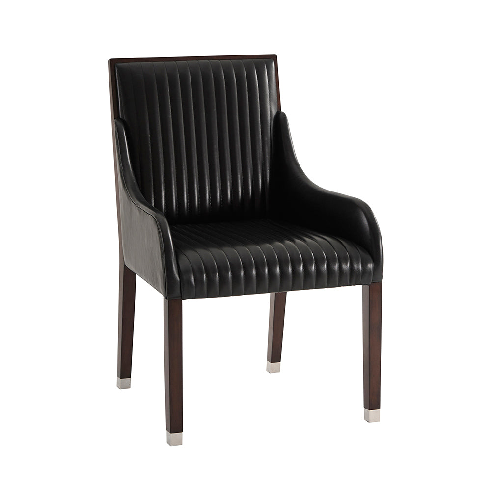 Modern Penthouse Parker Dining Arm Chair